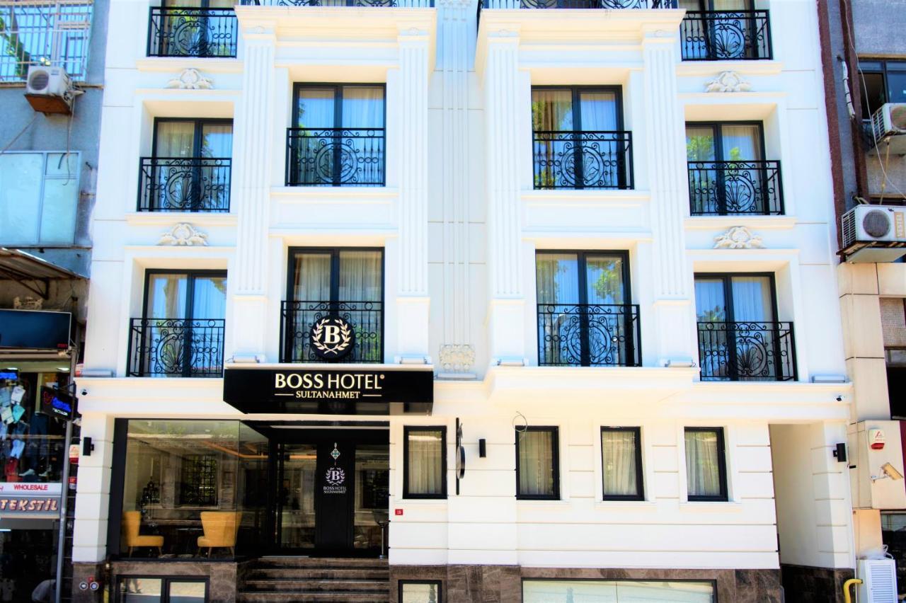 บอส โฮเต็ล สุลตานอาห์เมท Hotel อิสตันบูล ภายนอก รูปภาพ